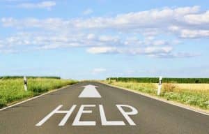 Ask for God's help through prayer. cry